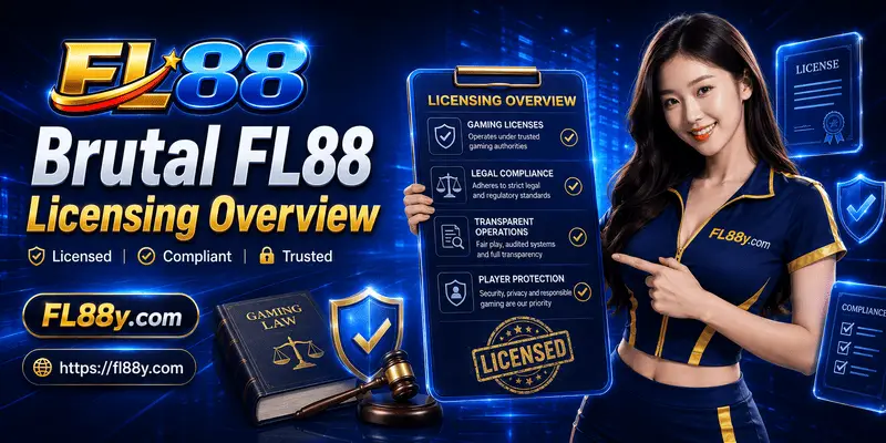 FL88 licensing overview showing platform trust factors, security standards, regulatory notes and verification checklist.